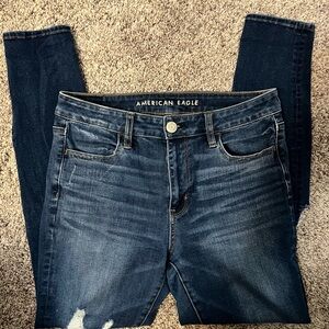 American Eagle Next Level Stretch Hi-Rise Jegging, Size 8